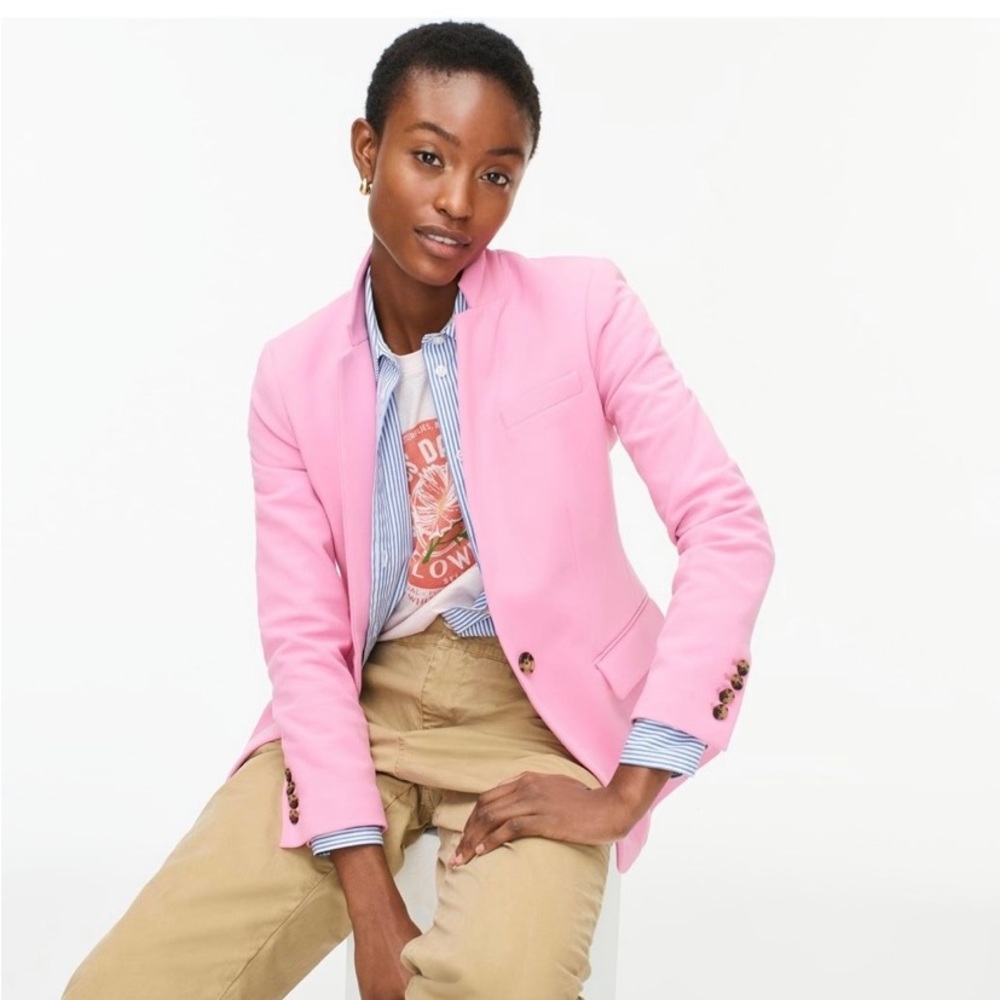 NEW Pink J. Crew blazer